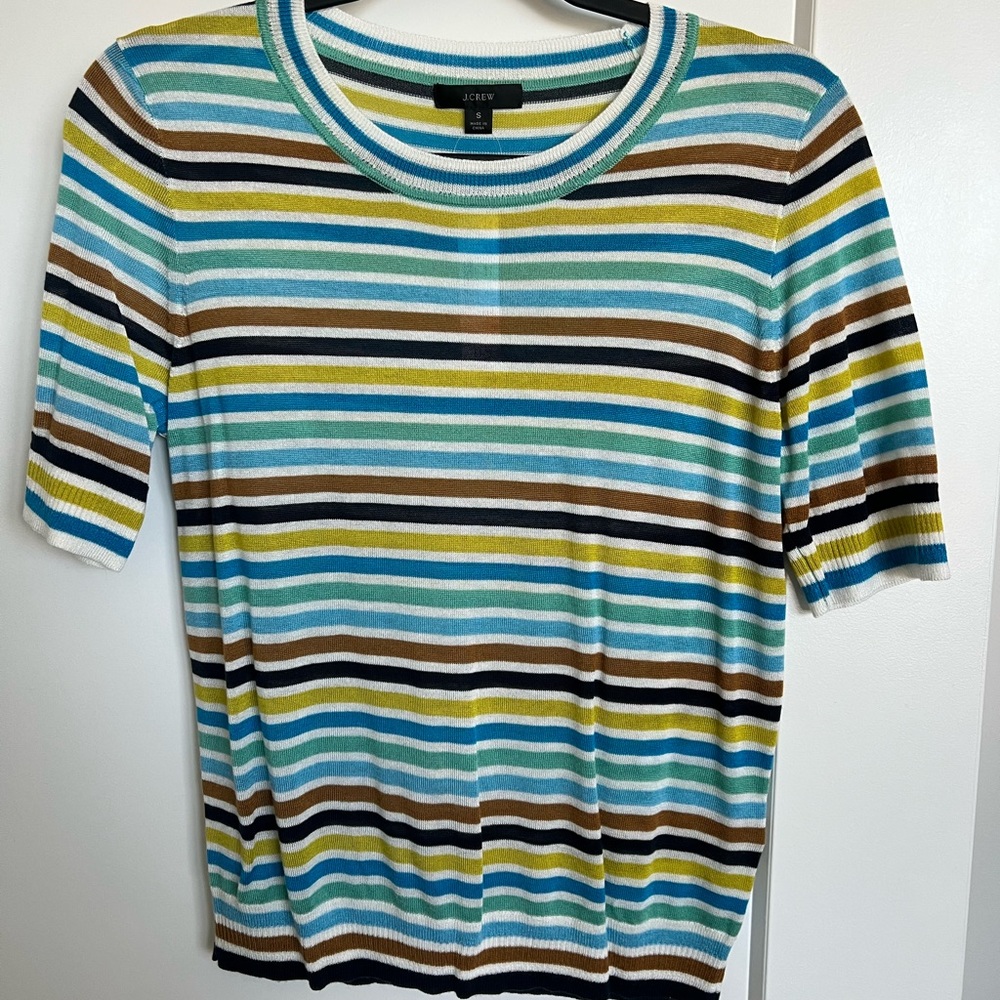 JCrew Short Sleeved Sweater - Women’s Size Small